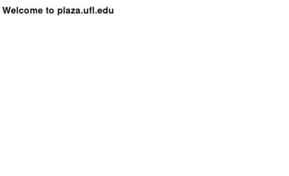 plaza.ufl.edu
