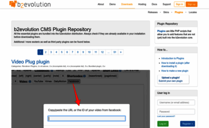 plugins.b2evolution.net