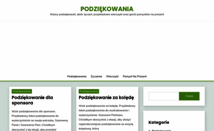 podziekowania.info