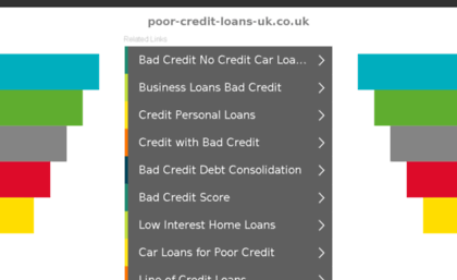 poor-credit-loans-uk.co.uk