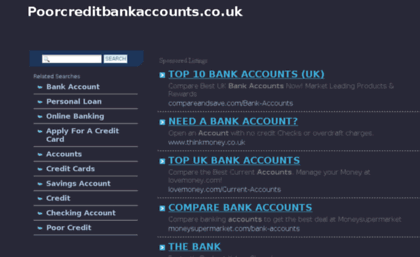 poorcreditbankaccounts.co.uk