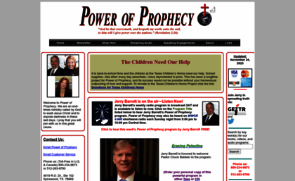 powerofprophecy.com
