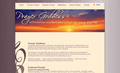 prayergoddess.com