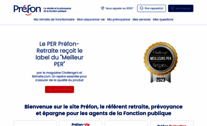 prefon-retraite.fr