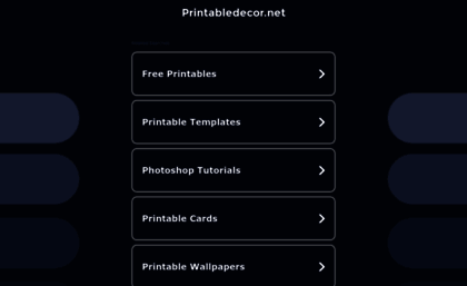 printabledecor.net