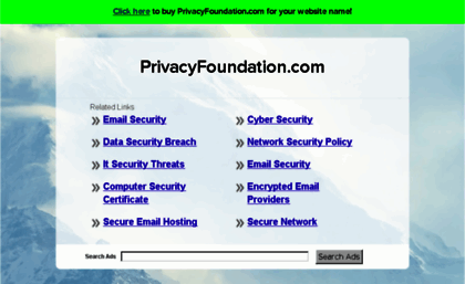 privacyfoundation.com
