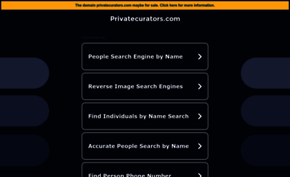 privatecurators.com