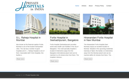 privatehospitalsindia.com