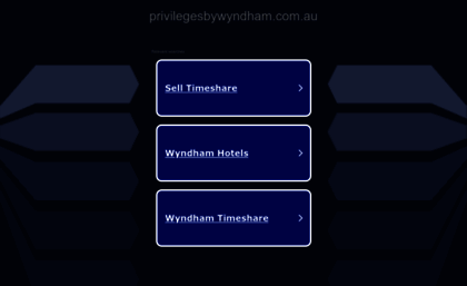 privilegesbywyndham.com.au