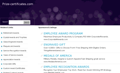 prize-certificates.com