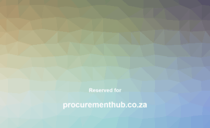 procurementhub.co.za