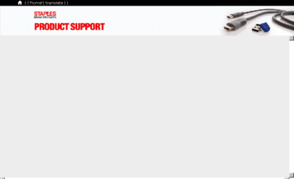 Product support staples com website Loading