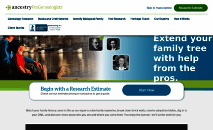 progenealogists.com