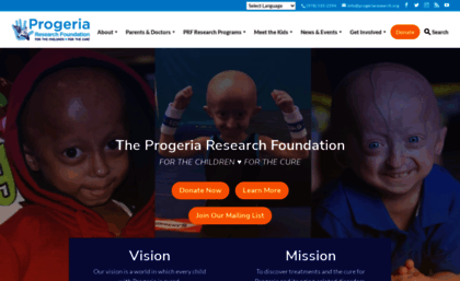 progeriaresearch.com