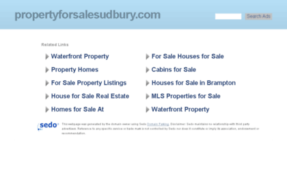 propertyforsalesudbury.com