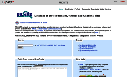 prosite.expasy.org