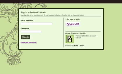 protocol2health.ning.com
