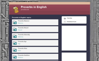 proverbs.tel