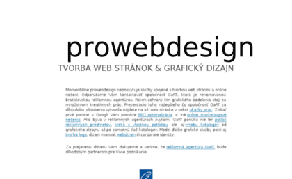 prowebdesign.sk