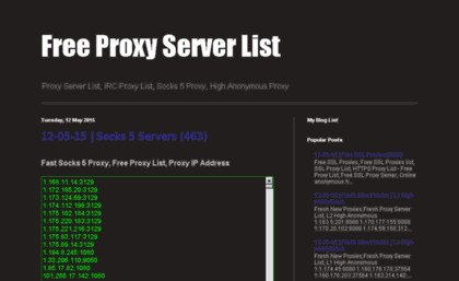 proxyserverlist.blogspot.in
