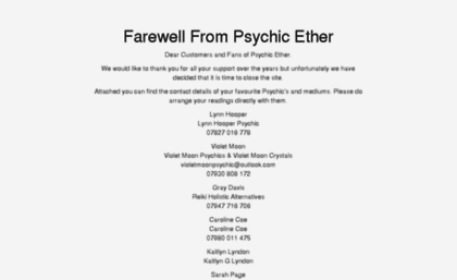 psychicether.com