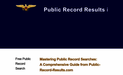 public-record-results.com