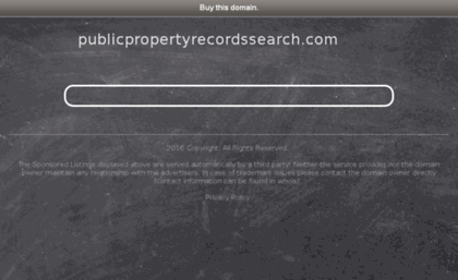 publicpropertyrecordssearch.com