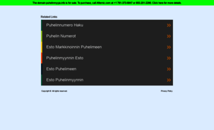puhelinmyyja.info