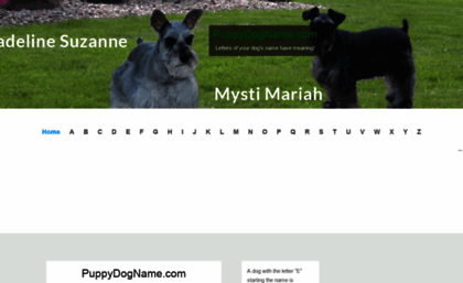 puppydogname.com