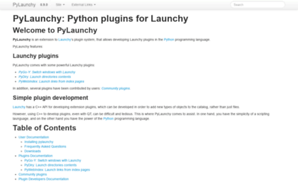 pylaunchy.sourceforge.net