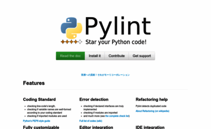 pylint.org