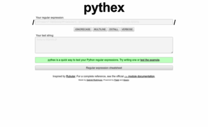 pythex.org