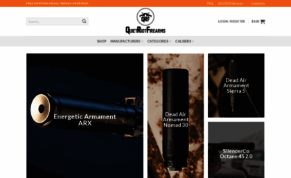 quietriotfirearms.com