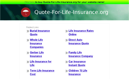 quote-for-life-insurance.org