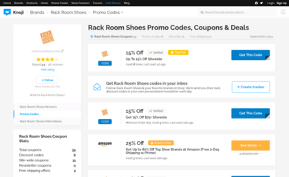 rack room shoes promo code