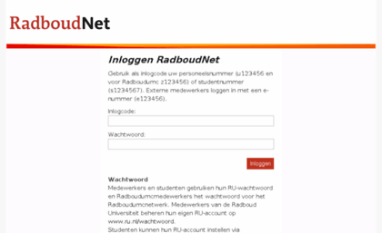 radboudnet.nl