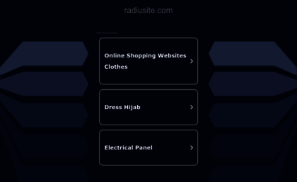radiusite.com