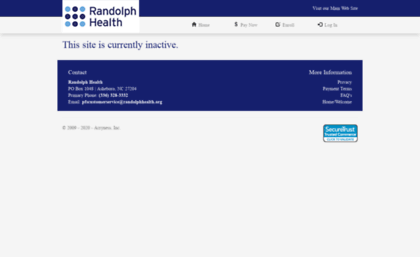randolphhospital.acryness.com