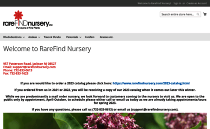 rarefindnursery.com