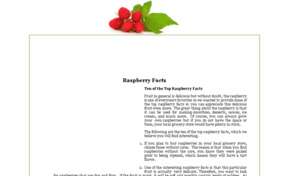 raspberryfacts.org