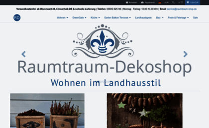 raumtraum-dekoshop.de
