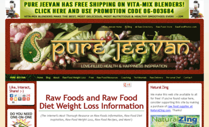 rawfoods.purejeevan.com