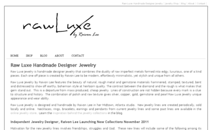 rawluxejewelry.com