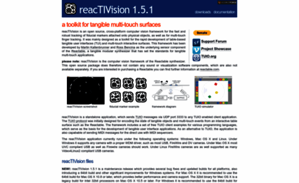 reactivision.sourceforge.net