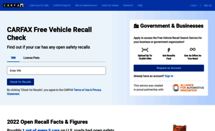 recall.carfax.com