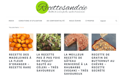 recettesandcie.com