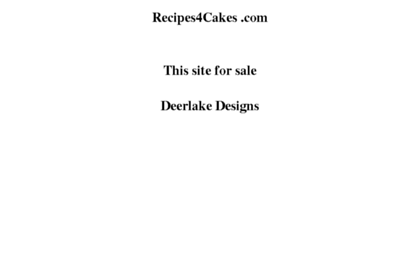 recipes4cakes.com