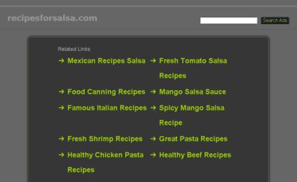 recipesforsalsa.com