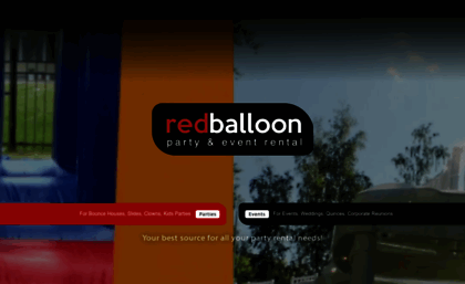 redballoonpartyrental.com