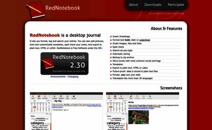rednotebook.sourceforge.net